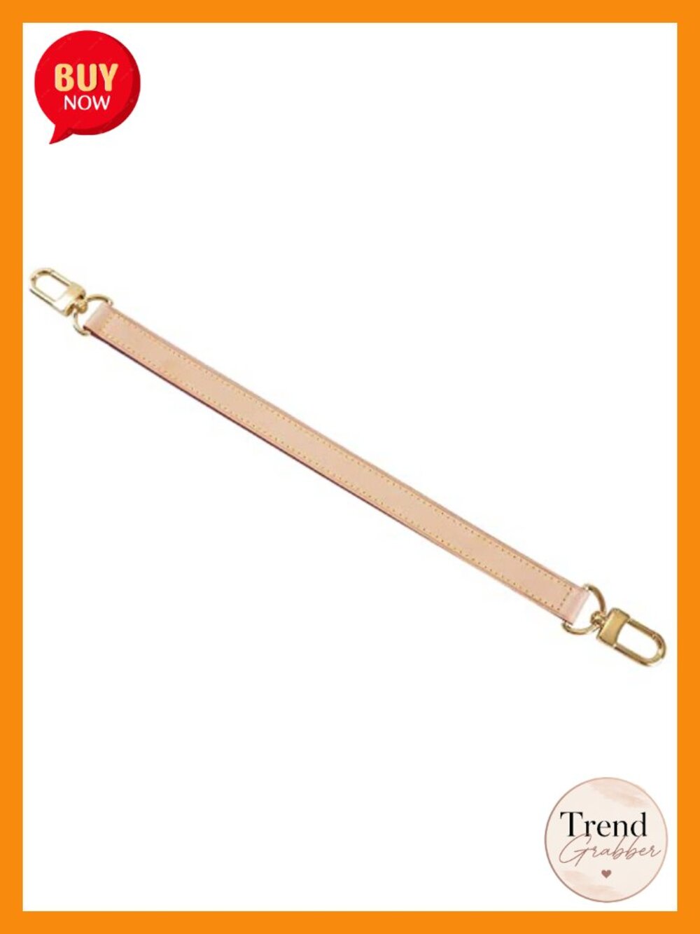 Genuine Leather Replacement Top Handle Strap for Handbag DIY